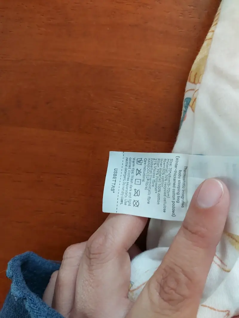 Saco de dormir para bebé con diseño de conejos - 5