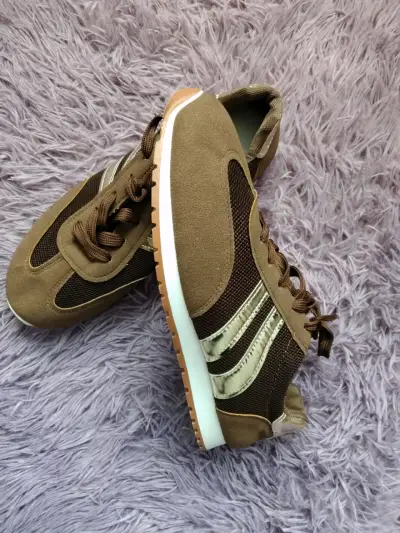 Zapatillas deportivas marrones para hombre - miniatura 3
