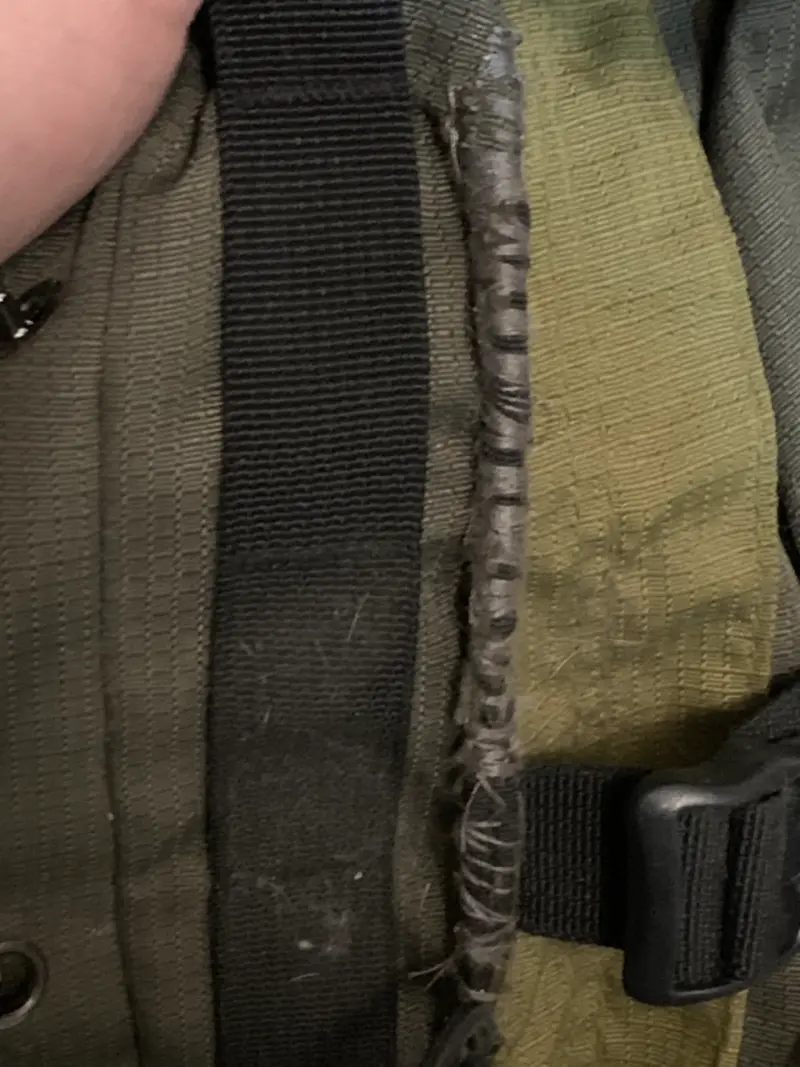 Mochila de senderismo Doite verde con múltiples bolsillos - 2