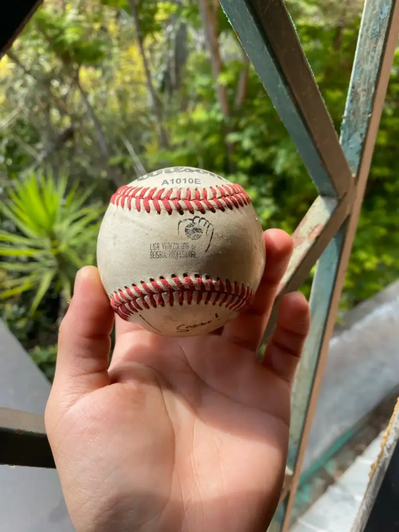 Pelota Wilson A1010E LVBP Venezuela Vintage - 3