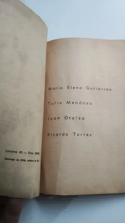 Libro poesía 'Primer Ceremonial'  Tulio Mendoza - miniatura 2