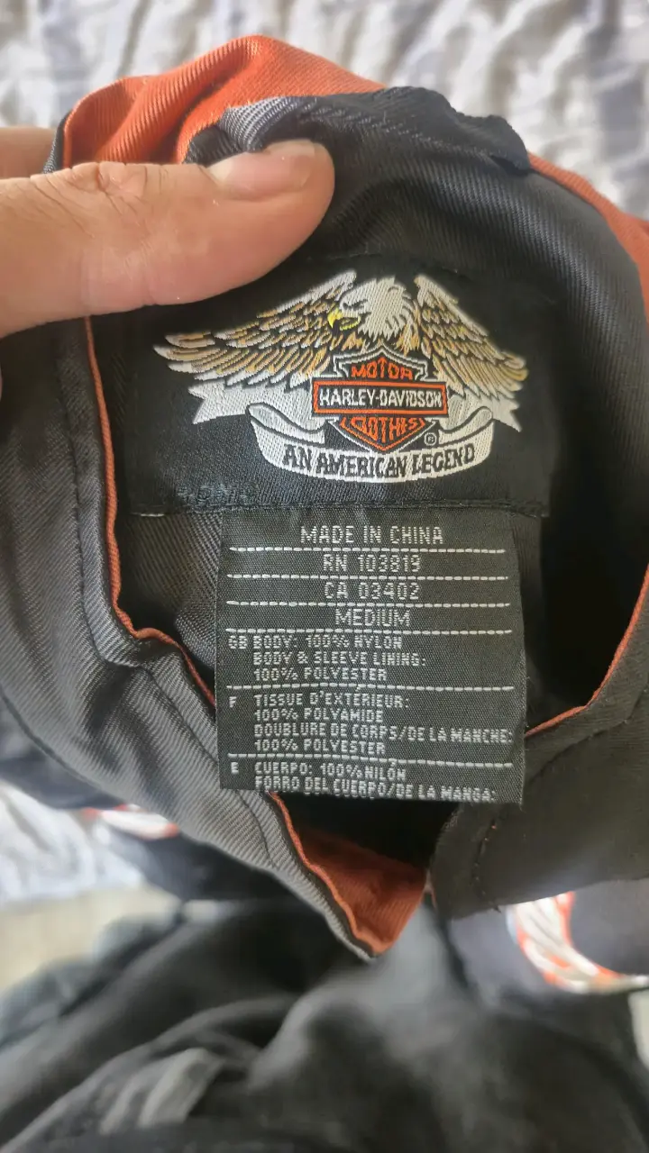 Chaqueta Harley-Davidson  negra Mujer Talla M - 3