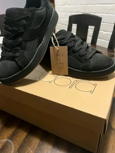 Zapatillas negras Diadora Court XL para hombre - miniatura 1