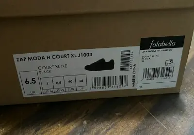 Zapatillas negras Diadora Court XL para hombre - miniatura 3