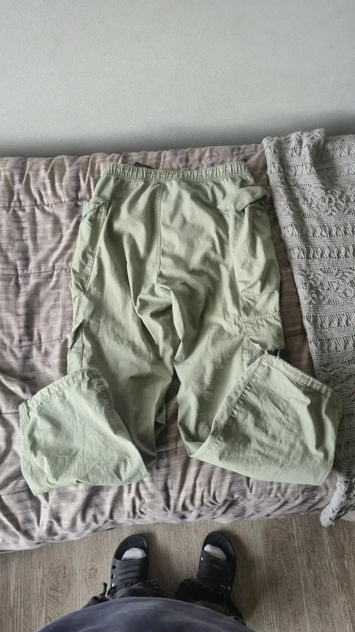 Pantalón Parachute Baggy Zara Talla M - 2