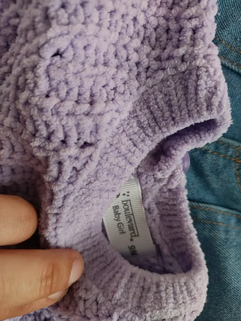 Conjunto de jeans y suéter para bebé niña - 4