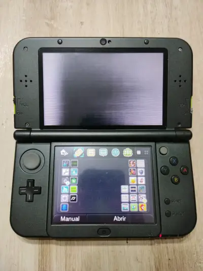 Consola New Nintendo 3DS LL verde con lápiz - miniatura 5