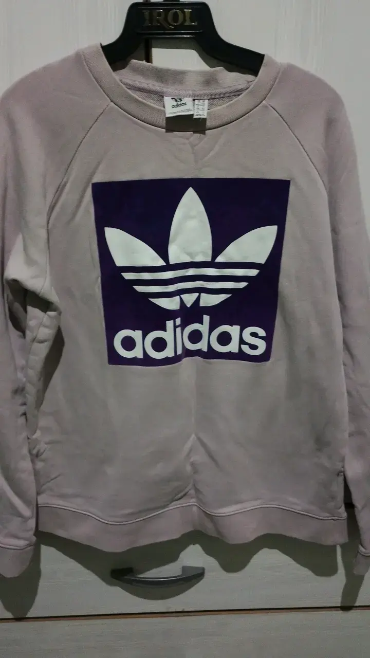 Polerón Adidas Trefoil Logo Morado - 1