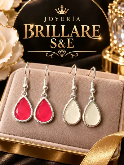 Set de Joyas de Plata con Piedras Preciosas - miniatura 2