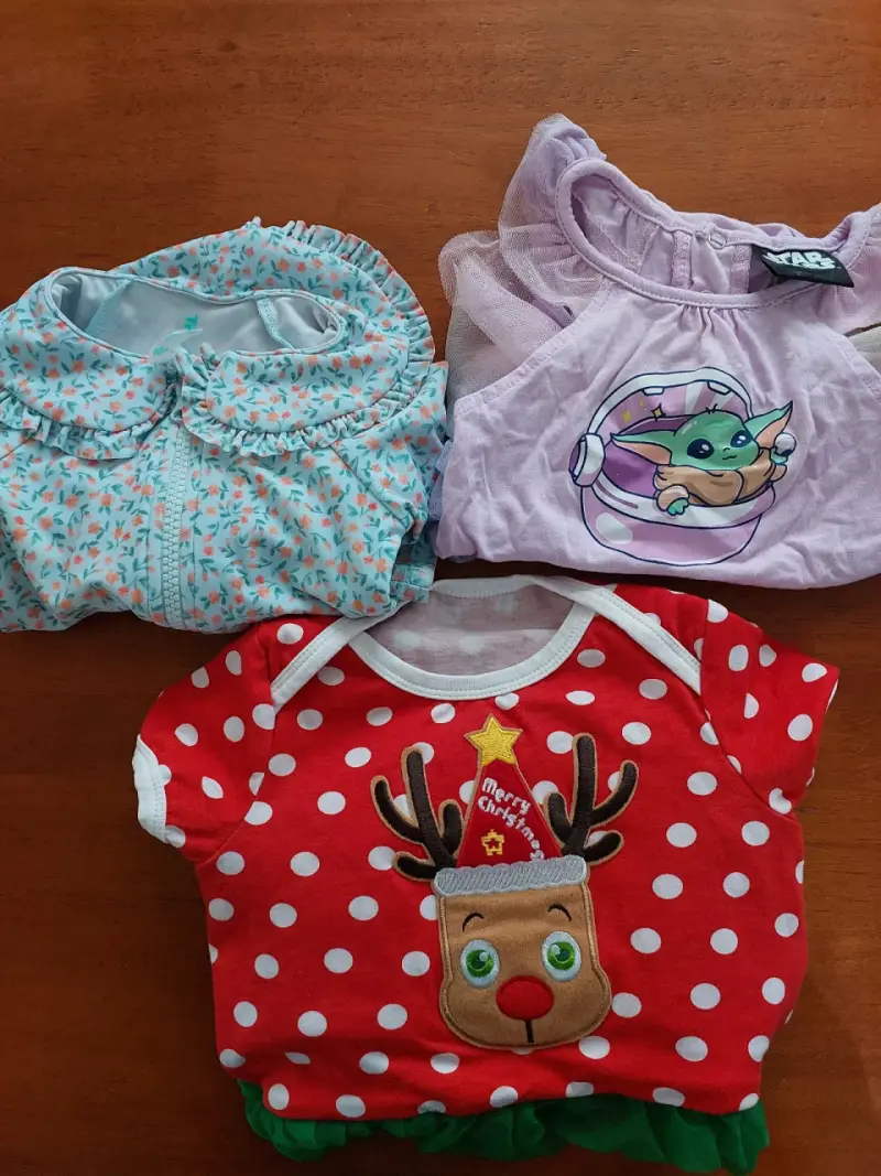 Bodys navidad, baby yoda y traje de baño. - 4