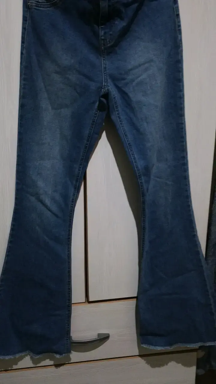 Jeans acampanados Sybilla Grace azul - 1