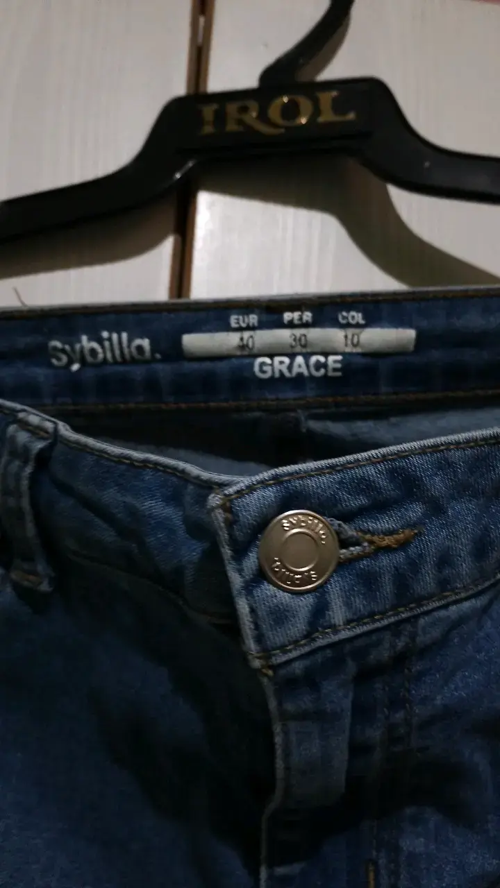 Jeans acampanados Sybilla Grace azul - 2