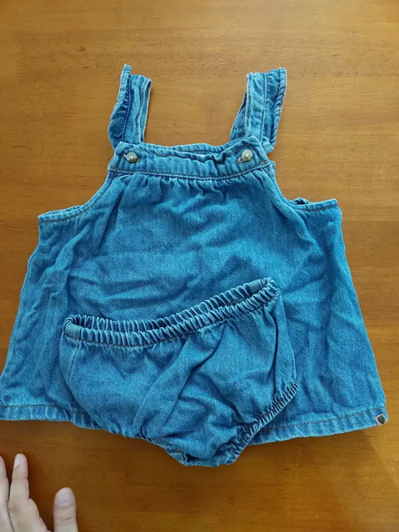 Conjunto de vestidos para bebe de veranol - 2