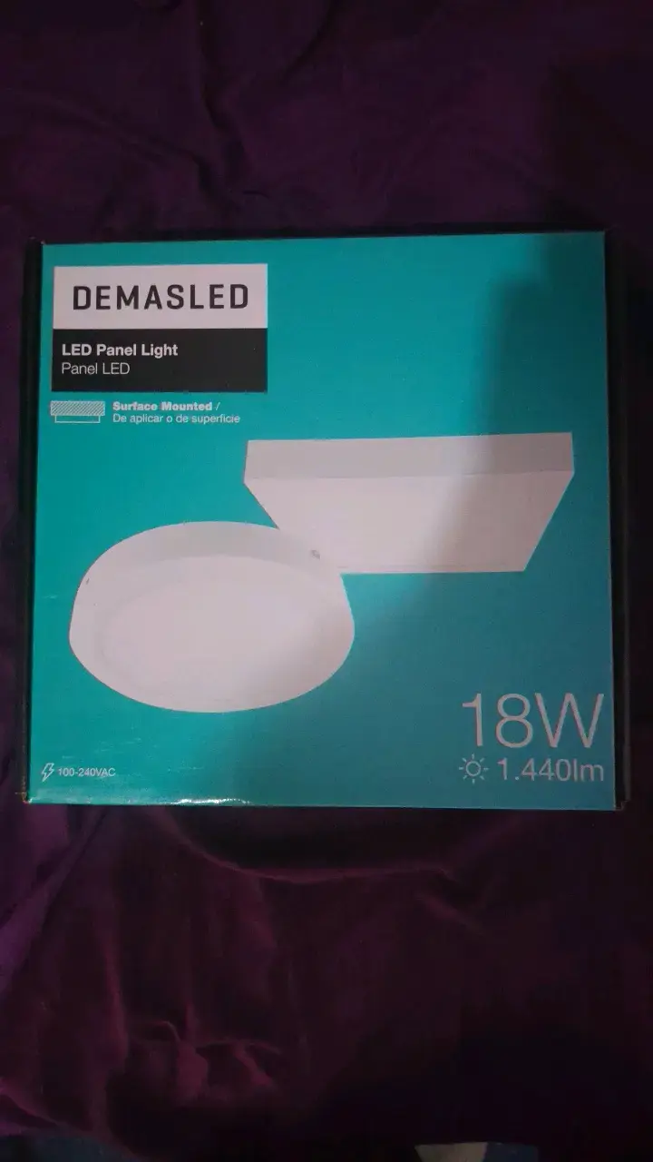 Panel LED Demasled 18W de superficie - 1