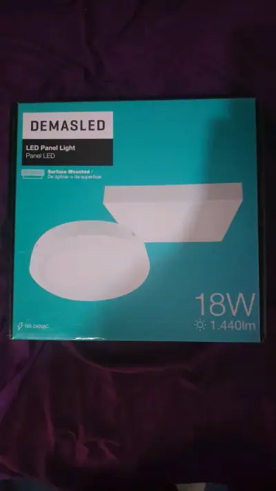 Panel LED Demasled 18W de superficie - miniatura 1