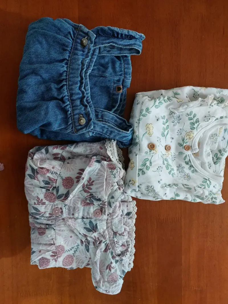 Conjunto de vestidos para bebe de veranol - 5