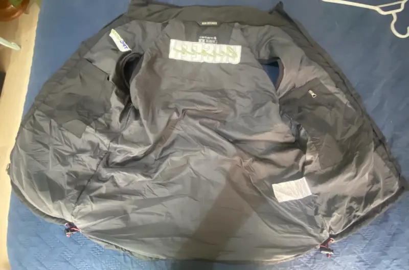 Parka carhartt/ chaleco sin mangas talla M - 3