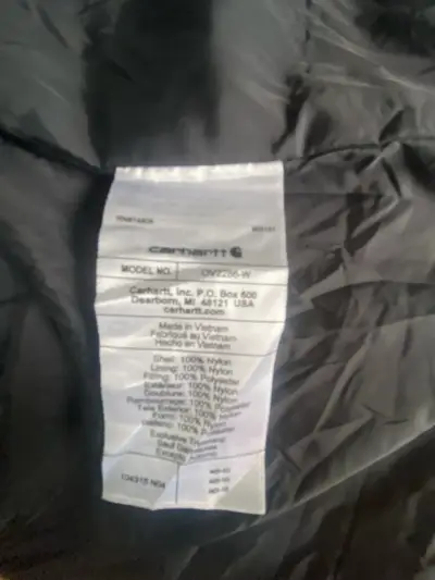 Parka carhartt/ chaleco sin mangas talla M - miniatura 4