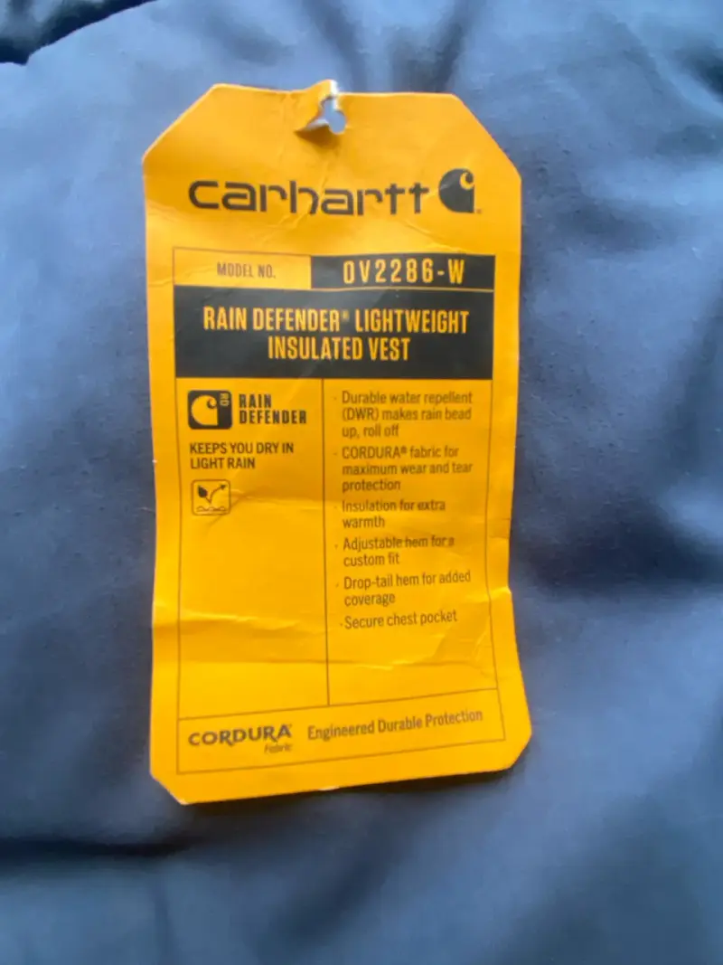 Parka carhartt/ chaleco sin mangas talla M - 6