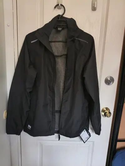Chaqueta impermeable negra Helly Hansen para hombre - miniatura 1