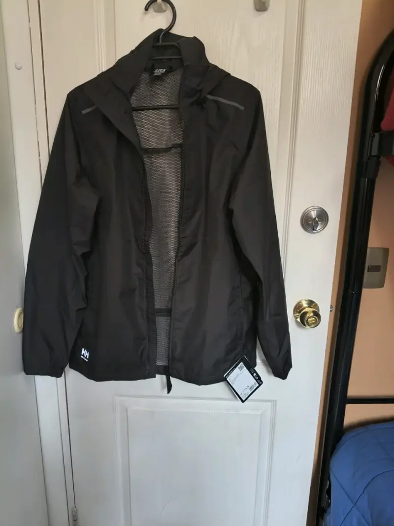 Chaqueta impermeable negra Helly Hansen para hombre - 2
