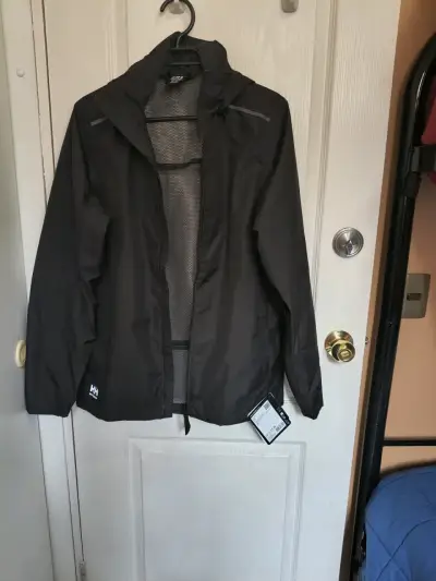 Chaqueta impermeable negra Helly Hansen para hombre - miniatura 2