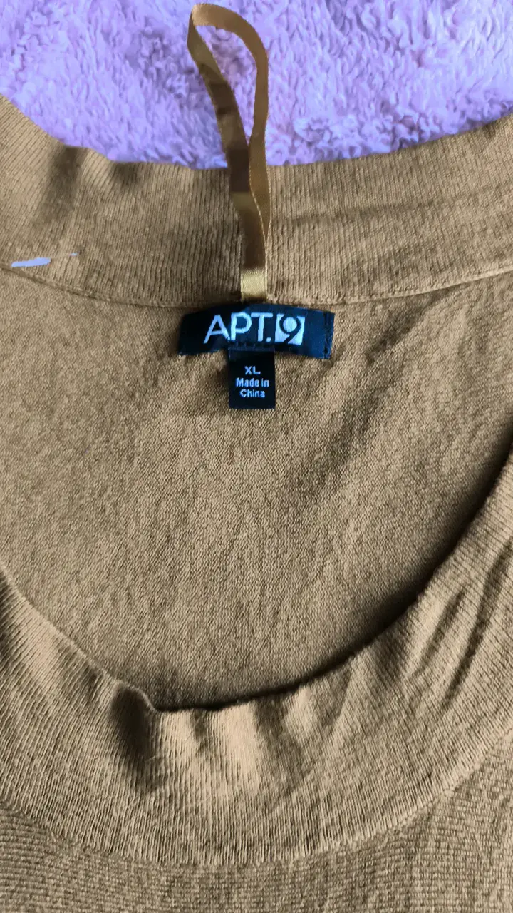 Polera marrón APT.9 talla XL - 3