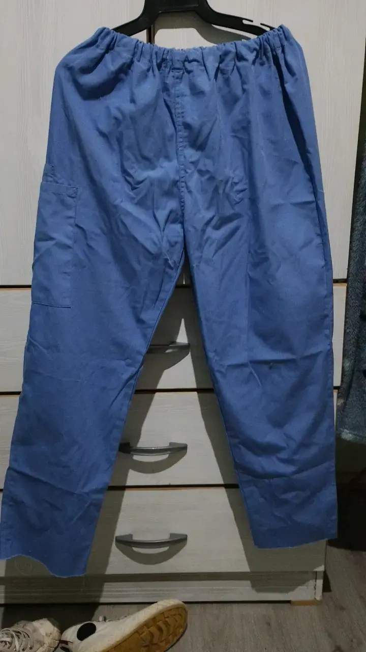 Pantalón azul unisex para trabajo