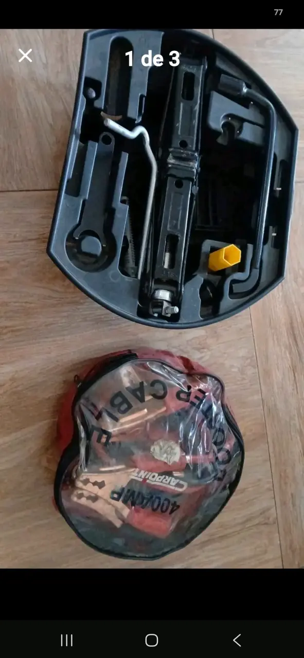 Kit de herramientas para auto con cables de arranque - 2