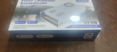 Fuente de Poder Estabilizada 12V 50A - miniatura 2
