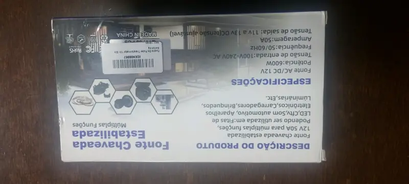 Fuente de Poder Estabilizada 12V 50A - 3