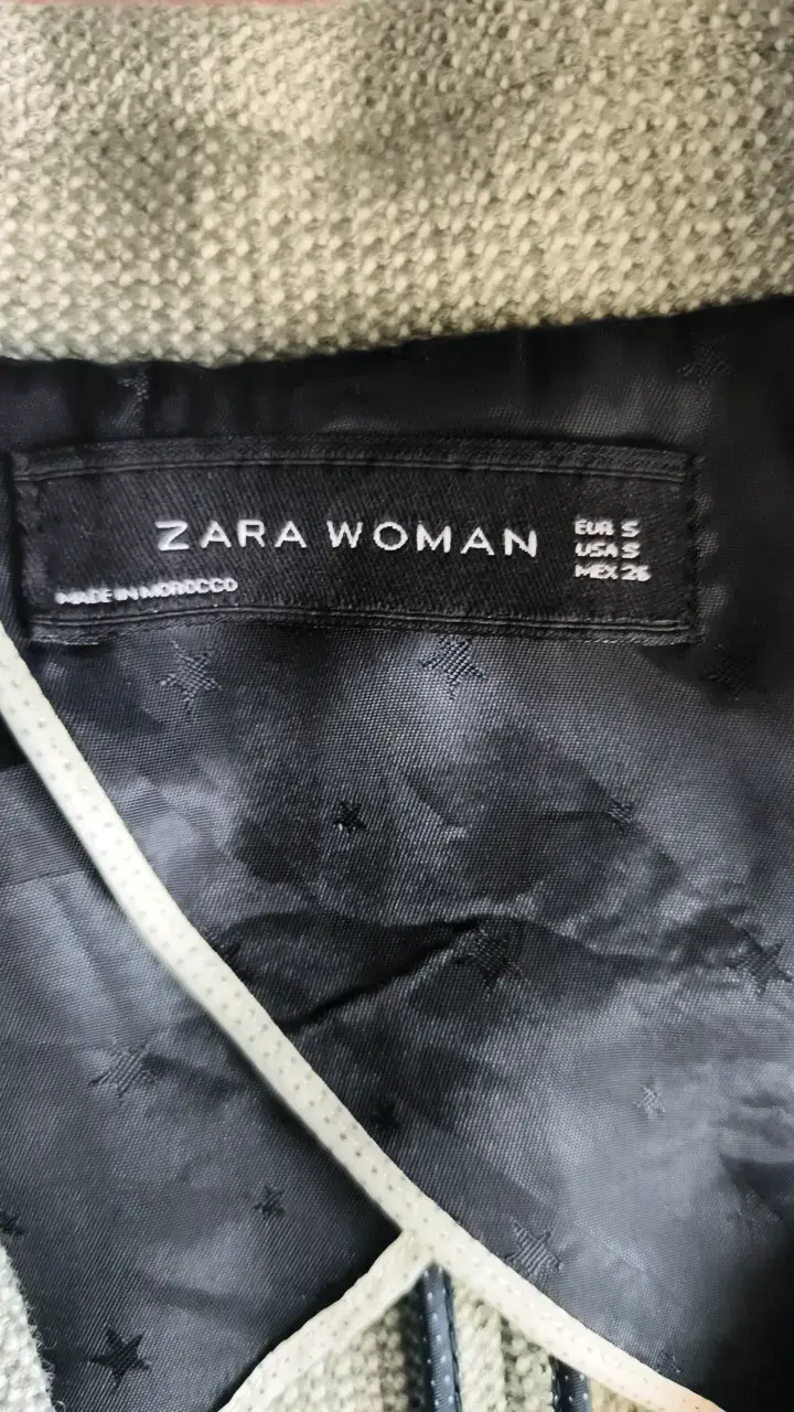 Blazer gris para mujer Zara Woman - 2
