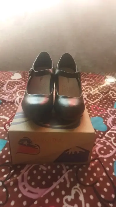 Zapatos de baile Alquimia negros con tacón - miniatura 2