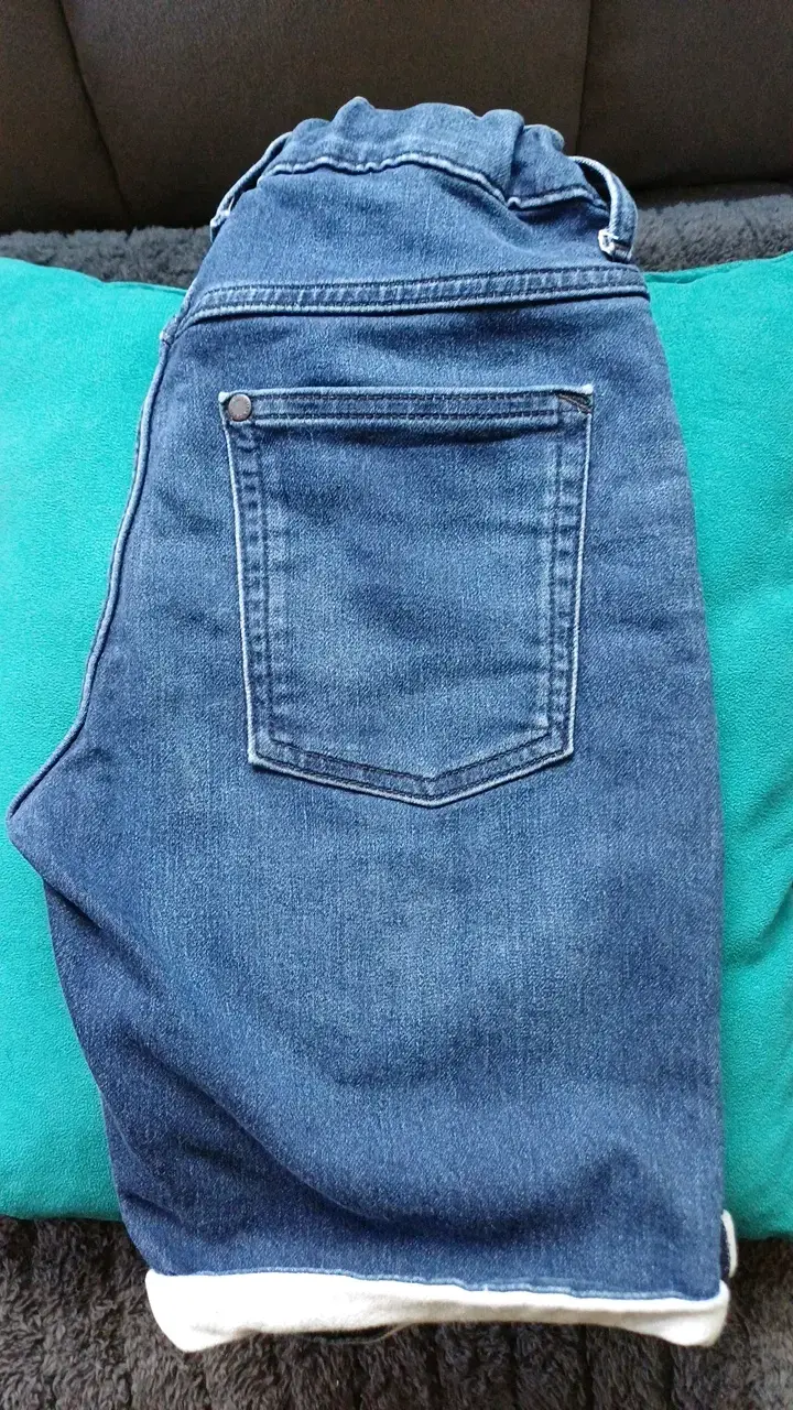 Shorts de mezclilla H&M azul para niño - 2