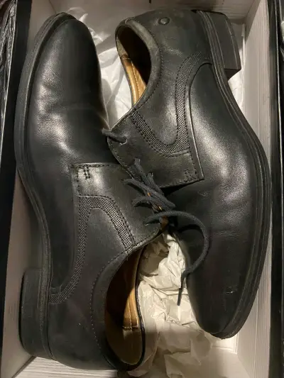 Zapatos de vestir para hombre en negro y marr - miniatura 4