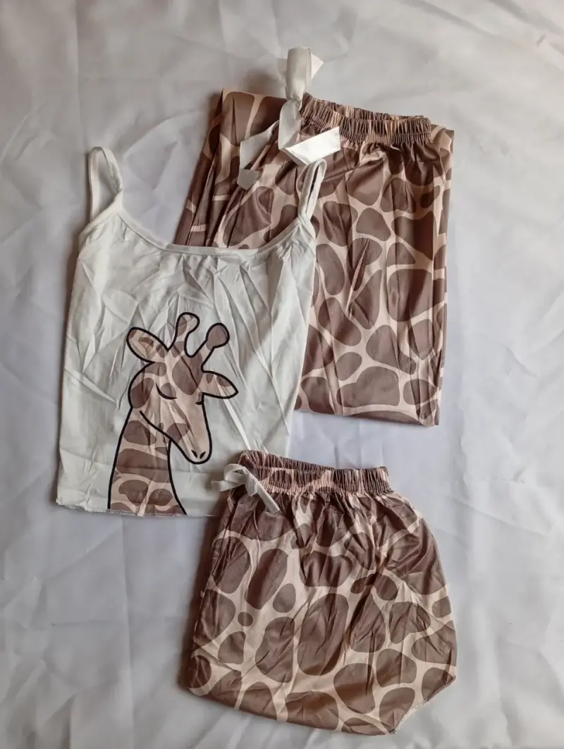 Pijamas de mujer con estampado de aguacate - 2