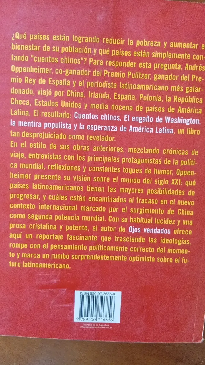 Libro 'Cuentos Chinos' de Andrés Oppenheimer - 2