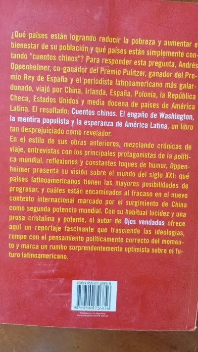 Libro 'Cuentos Chinos' de Andrés Oppenheimer - miniatura 2