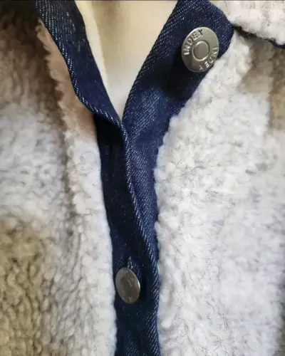 Chaqueta de lana sintética gris Index Basics - miniatura 4