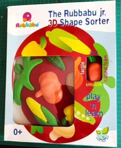 JUGUETE 3D DE VERDURAS, Rubbabu Jr. para Niños - miniatura 1