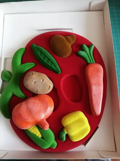JUGUETE 3D DE VERDURAS, Rubbabu Jr. para Niños - miniatura 2