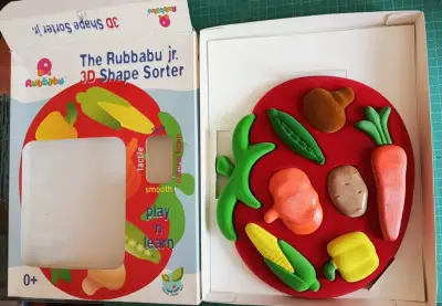 JUGUETE 3D DE VERDURAS, Rubbabu Jr. para Niños - miniatura 3