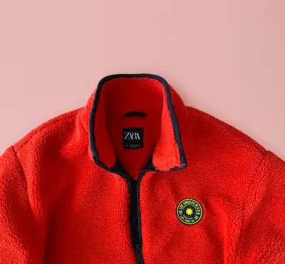 Polerón rojo Zara - miniatura 2