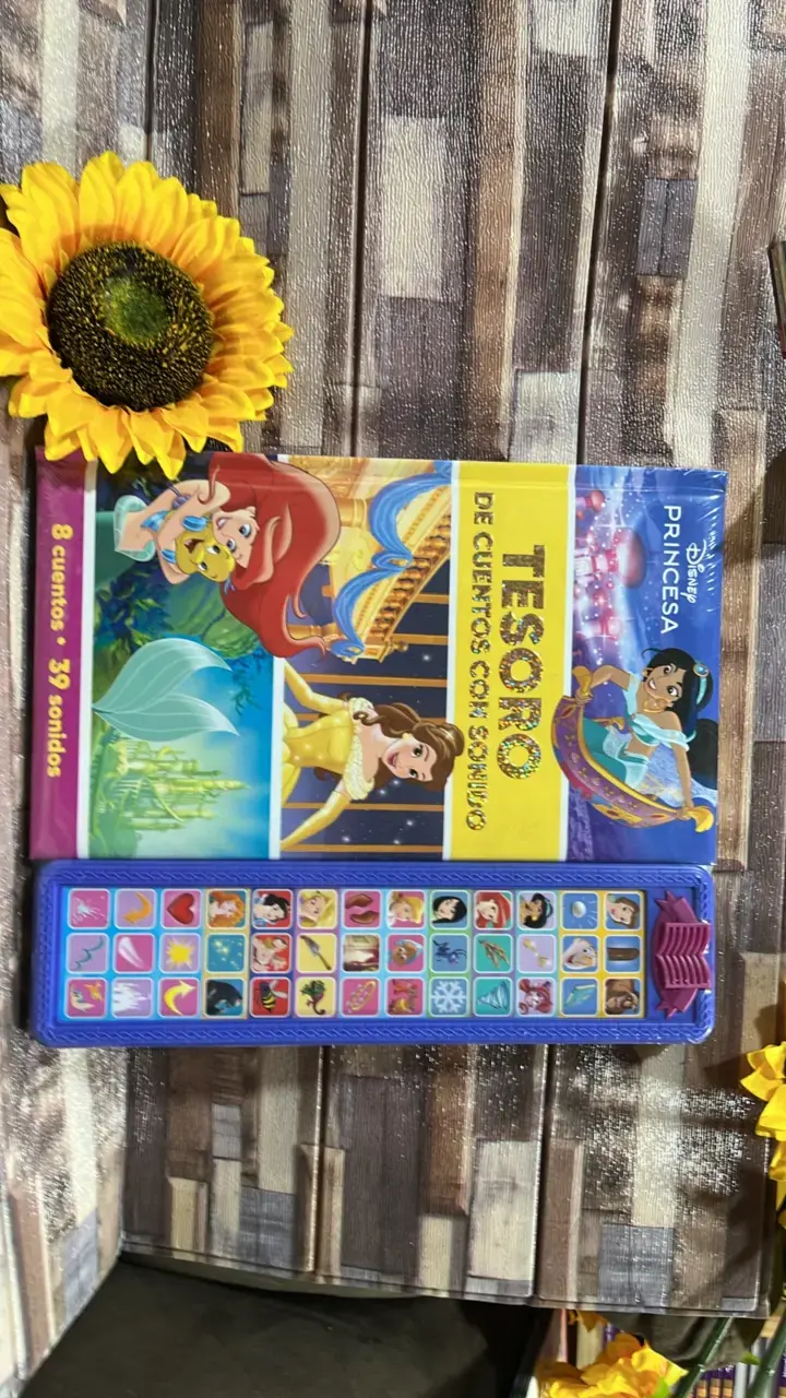 Libro interactivo Princesas Disney con sonidos