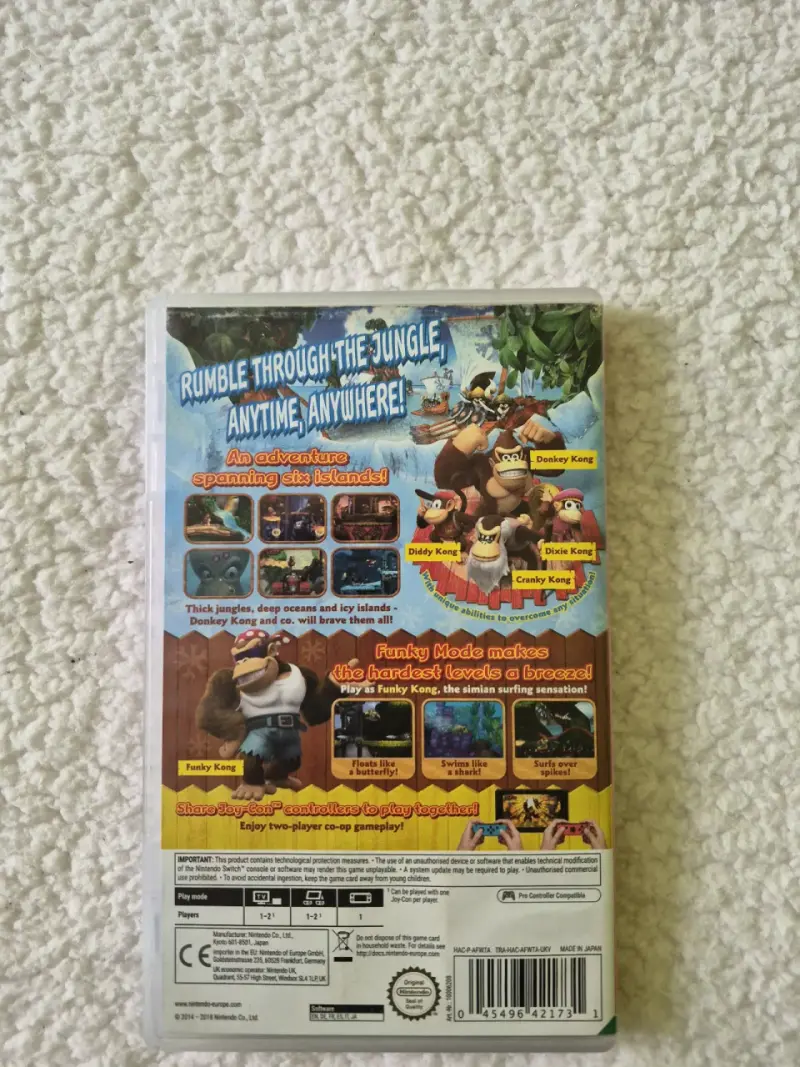 Juego Nintendo Switch Donkey Kong Country Tropical Freeze - 2