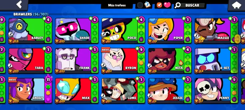 Cuenta de brawl stars 10.000 - 3