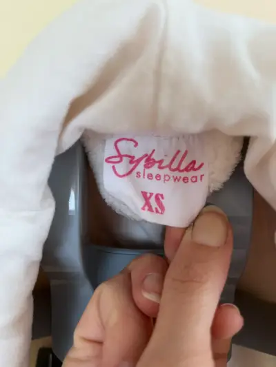 Bata de estar con gorro orejitas Sybilla talla XS - miniatura 4