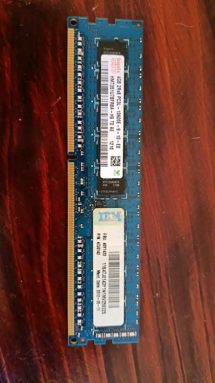 Memoria RAM Hynix 4GB DDR3 para PC