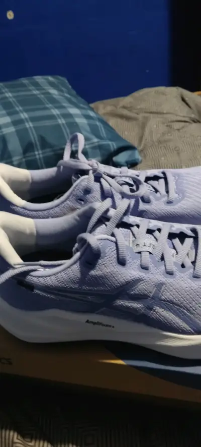 Zapatillas deportivas Asics lavanda para mujer - miniatura 1