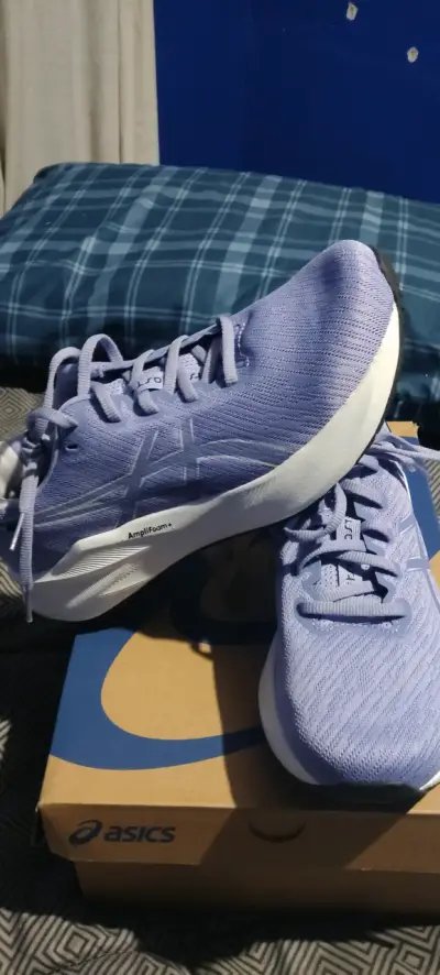 Zapatillas deportivas Asics lavanda para mujer - miniatura 2